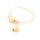 Herz-Perle aus 18k vergoldetem 304 Edelstahl 11 x 9 mm – IP-Beschichtung