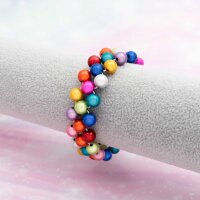 Miracle Perlen aus Acryl im Farb-Mix 8 mm 30 Stück