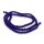 Glasschliffperlen Rondelle in Indigo-Blau 4x3 mm ca. 105 Stück DIY Schmuckperlen