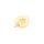 Medaillon als Herz aus 316 Edelstahl mit 18K Goldbeschichtung 22 mm