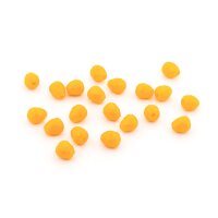 Glasschliffperlen in Mango 5 mm als Tropfen 20 Stück