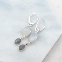 Brisur aus 925er Silber mit Aufhängung 17 x 11 mm 2...