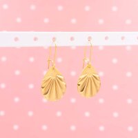 Kidney Ohrhaken aus Messing mit 18K Goldbeschichtung 20 x...