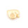 Herz-Medaillon 29 mm aus Messing mit 18K Goldbeschichtung