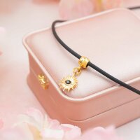 Collierschlaufe aus 304 Edelstahl in Goldfarben mit 4 mm...
