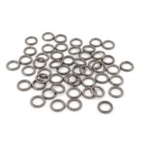 geschlossene Binderinge in Gunmetal 8 mm 50 Stück