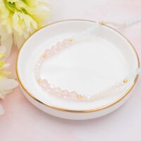 Zwischenperlen 3 mm aus Messing mit 14K Goldbeschichtung...