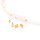 Zwischenperlen 3 mm aus Messing mit 14K Goldbeschichtung 20 Stück