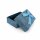 Geschenkbox in Blau mit Schleife 9 x 6 cm