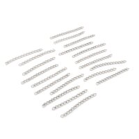 Verlängerungskette 4x3 mm aus 304 Edelstahl 40 mm 20...
