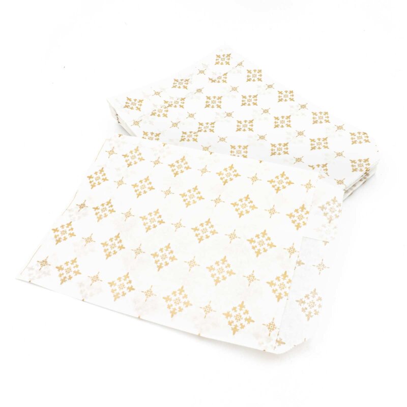 bedruckte Geschenk- und Verpackungstüten aus Papier 12 x16 cm 30 Stück