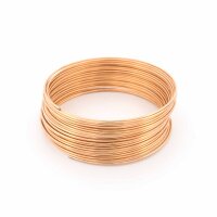 Spiraldraht aus Kohlenstoffstahl 55 mm in KC Goldfarben...