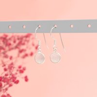 schlichte Ohrhaken 18 mm aus 925er Silber mit Öse 2...