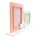Bilderrahmen mit Lama-Duo in Rosa und Mint