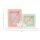Bilderrahmen mit Lama-Duo in Rosa und Mint