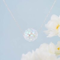 Perle aus Acryl mit Holoeffekt 19 mm 2 Stück