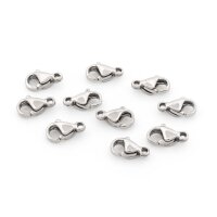 Karabinerverschluss 9 mm aus 304 Edelstahl 10 Stück