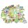 Sticker mit 50 verschiedenen Froschmotiven