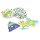 Sticker mit 50 verschiedenen Froschmotiven