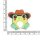 Sticker mit 50 verschiedenen Froschmotiven