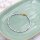 Zweifarbige, glasierte Heishiperlen 2 x 2,5 mm aus Glas 1 Strang mit 225 Perlen
