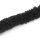 Chenilledraht ≈18 mm für Stofffiguren in Schwarz 1 Meter 2 Stück
