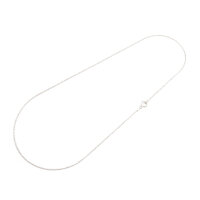 zarte geschliffene Kugelkette aus 925 Sterling Silber 40...