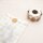 Aufkleber "handmade with love" 1 Rolle/500 Stück