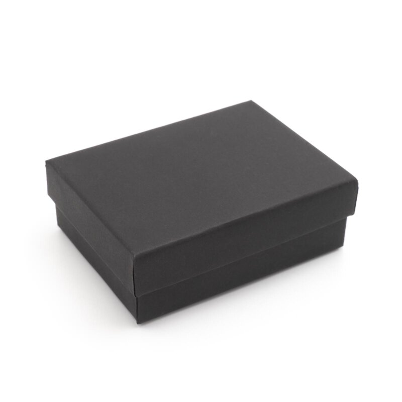 Geschenkbox in Schwarz  9 x 7 cm