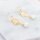 Zwischenperlen 4 mm aus Messing mit 18K Goldbeschichtung 10 Stück