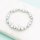 Miracle Perlen 8 mm aus Acryl in grau 20 Stück