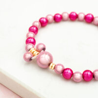 Zwischenperlen 4 mm aus Messing mit 18K Goldbeschichtung...