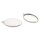 ovale Fassung aus 304 Edelstahl 25 x 18 mm 2 Stück