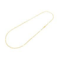 Halskette aus 304 Edelstahl mit 18K IP-Goldbeschichtung...