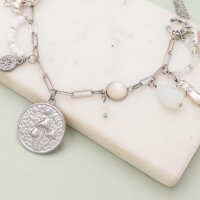 Fassung als Verbinder für 10 mm Cabochons aus 304...