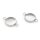 Fassung als Verbinder für 10 mm Cabochons aus 304 Edelstahl 2 Stück