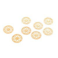 Verbinder Blume des Lebens 13 mm aus Messing...