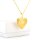 Herz-Medaillon aus 316 Edelstahl mit 18K Goldbeschichtung – 30 x 28,5 mm