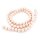 Glaswachsperlen in Beige 12 mm 1 Strang