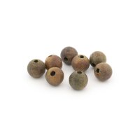 Perlen aus Sandelholz 6 mm 8 Stück