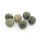 Perlen aus Jade in Olivgrün 12 mm 6 Stück