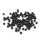 Glasperlen in Schwarz 4,5 x 3,5 mm 100 Stück