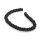 Lavasteinperlen als Rondell in Schwarz 8 x 4,5 mm 1 Strang