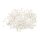 Rocailles Perlen klar mit Silberfolie 4 x 3 mm 20 Gramm