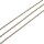 Ankerkette 4,5 x 3 mm mit flachen Gliedern in antik Bronze beschichtet 2 Meter