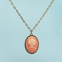 Ankerkette 6,7 x 4 mm mit flachen Gliedern in antik...