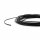 echtes Lederband 1 mm in Schwarz 4 Meter