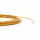 echtes Lederband 1 mm in Ockerfarben 4 Meter