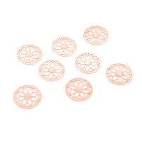 Verbinder Blume des Lebens 13 mm aus Messing in...
