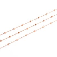 Gliederkette mit 3 mm Kugeln aus 304 Edelstahl in...